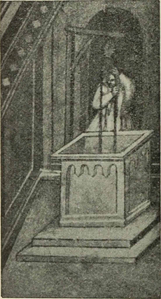 An illustration from La casa fiorentina e i suoi arredi nei secoli XIV e XV, 1908, leaf 121