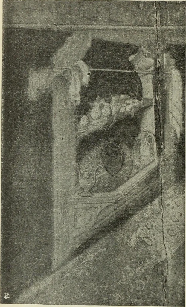 An illustration from La casa fiorentina e i suoi arredi nei secoli XIV e XV, 1908, leaf 123