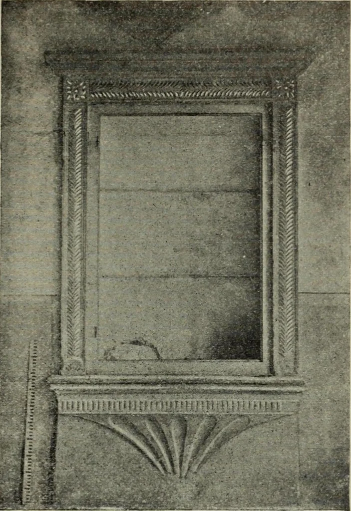 An illustration from La casa fiorentina e i suoi arredi nei secoli XIV e XV, 1908, leaf 124