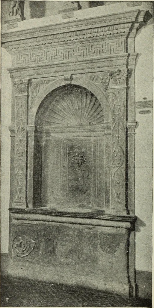 An illustration from La casa fiorentina e i suoi arredi nei secoli XIV e XV, 1908, leaf 125