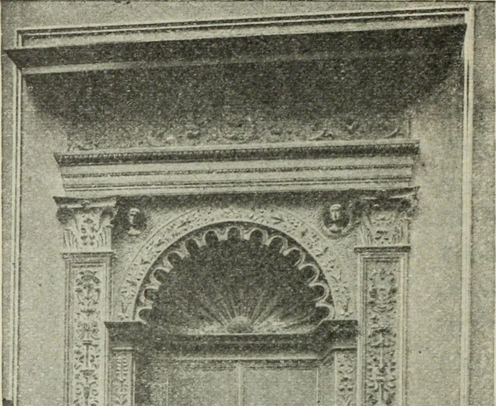 An illustration from La casa fiorentina e i suoi arredi nei secoli XIV e XV, 1908, leaf 127