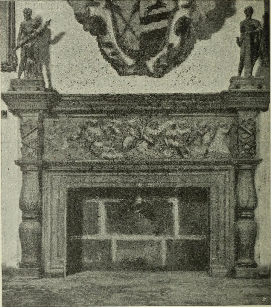 An illustration from La casa fiorentina e i suoi arredi nei secoli XIV e XV, 1908, leaf 143