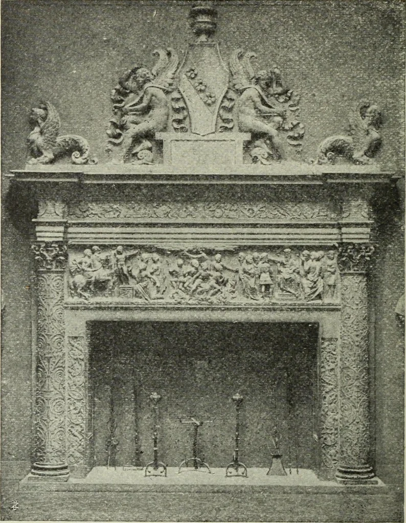 An illustration from La casa fiorentina e i suoi arredi nei secoli XIV e XV, 1908, leaf 145