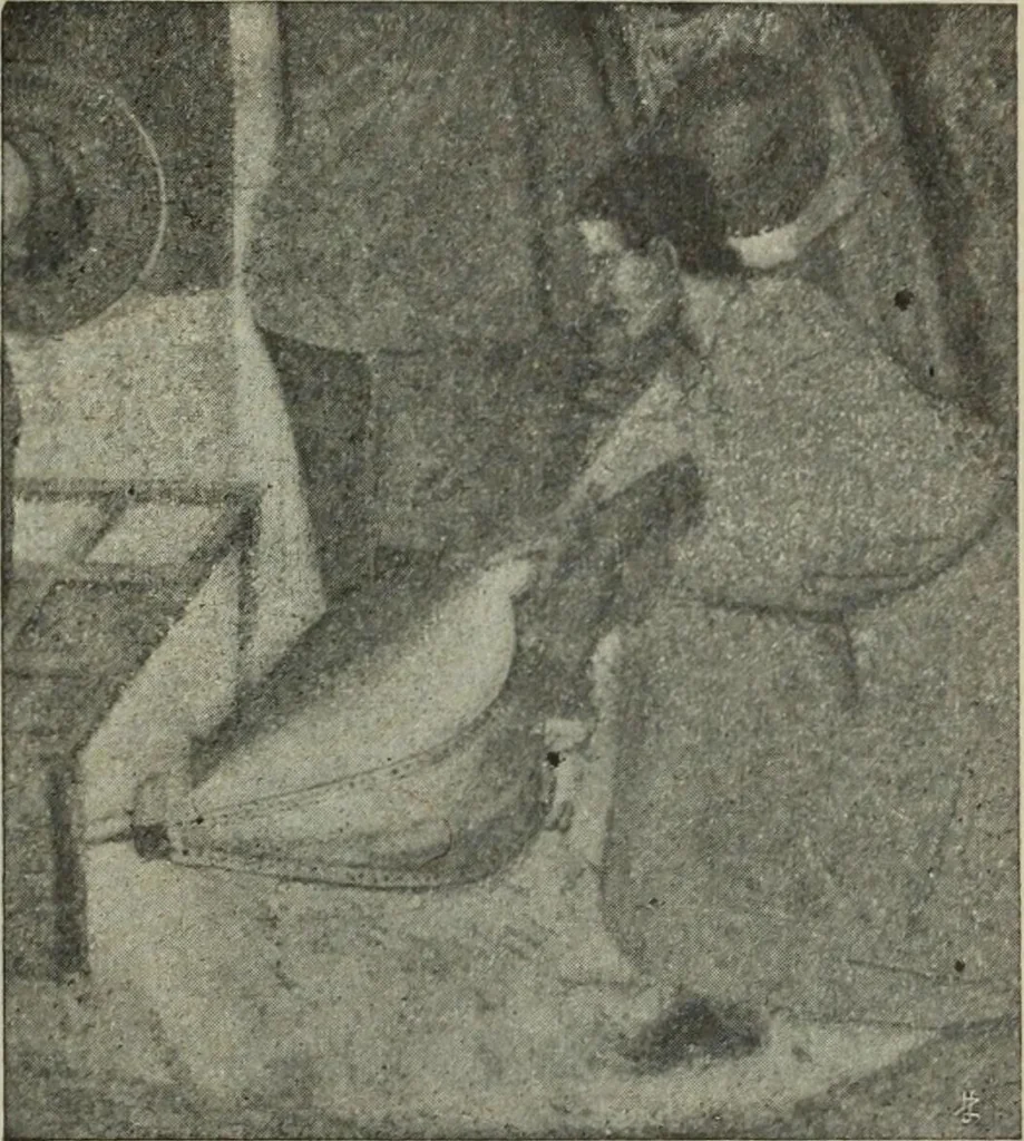 An illustration from La casa fiorentina e i suoi arredi nei secoli XIV e XV, 1908, leaf 150