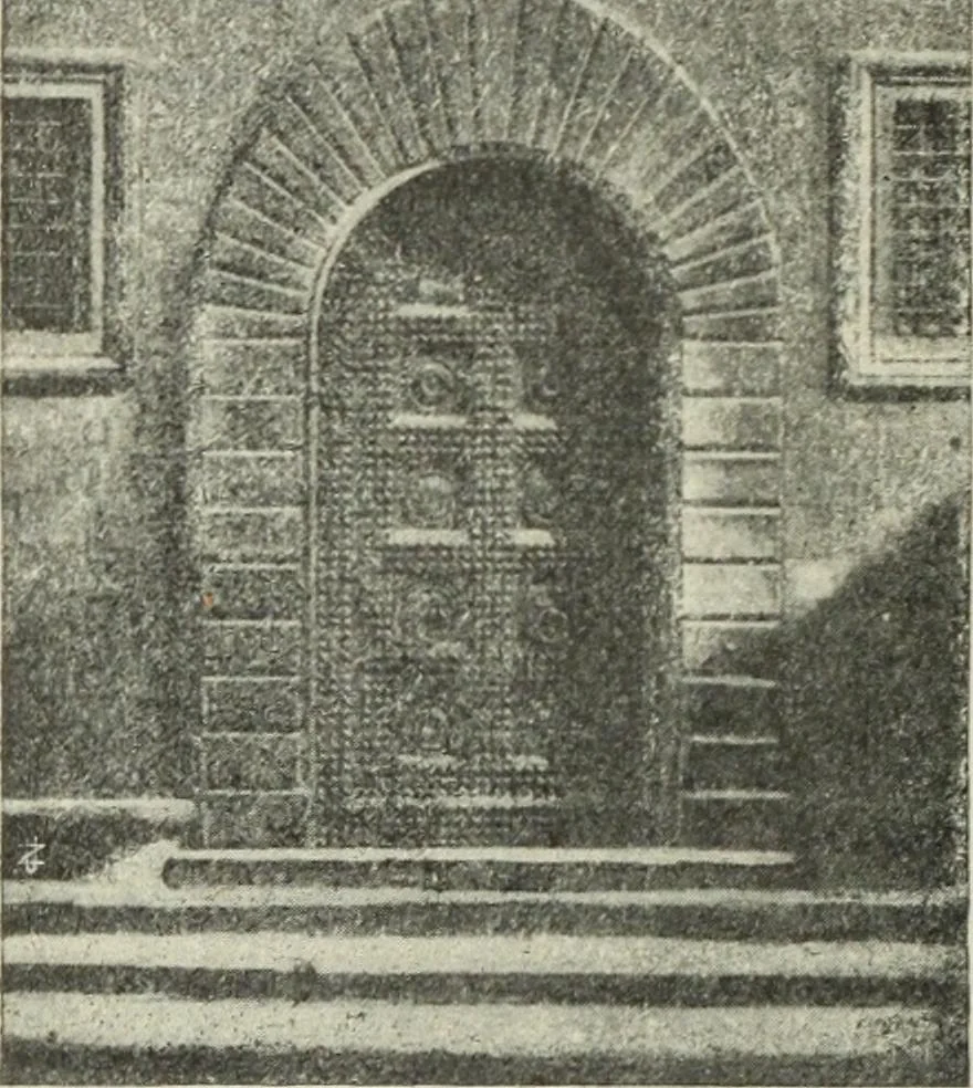 An illustration from La casa fiorentina e i suoi arredi nei secoli XIV e XV, 1908, leaf 157