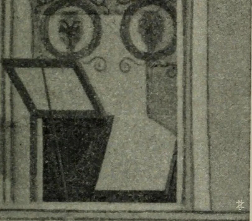 An illustration from La casa fiorentina e i suoi arredi nei secoli XIV e XV, 1908, leaf 162