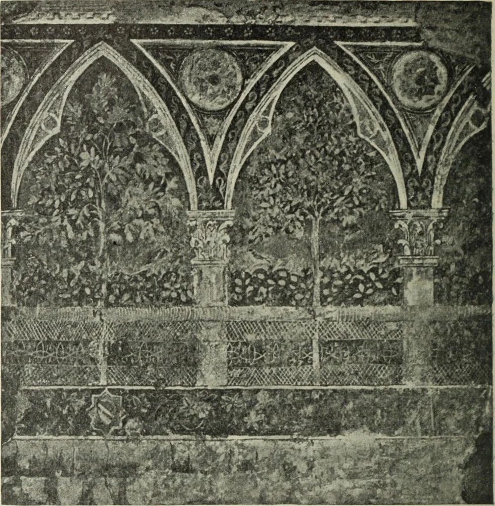 An illustration from La casa fiorentina e i suoi arredi nei secoli XIV e XV, 1908, leaf 179