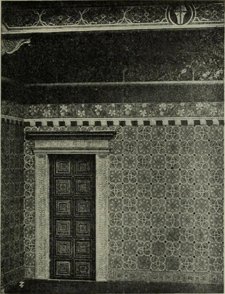 An illustration from La casa fiorentina e i suoi arredi nei secoli XIV e XV, 1908, leaf 182