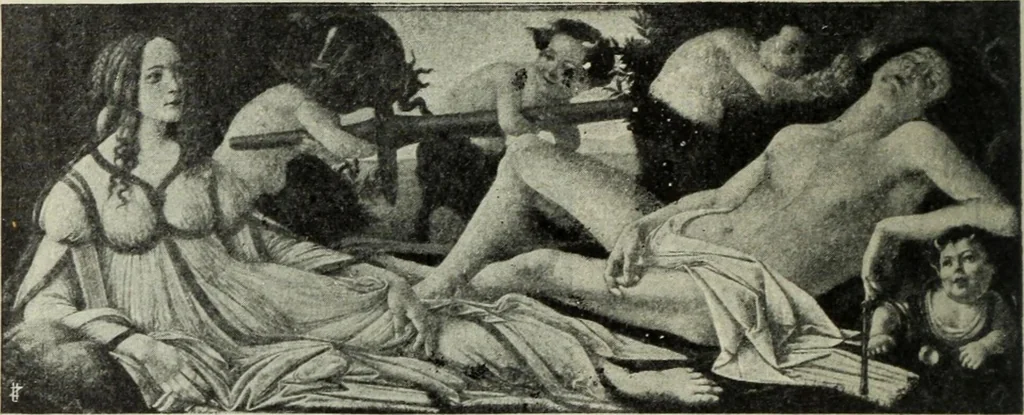 An illustration from La casa fiorentina e i suoi arredi nei secoli XIV e XV, 1908, leaf 205
