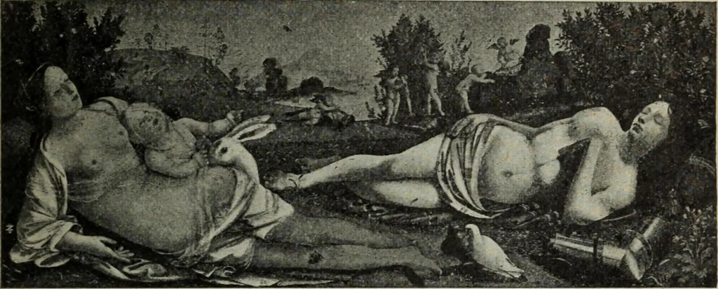 An illustration from La casa fiorentina e i suoi arredi nei secoli XIV e XV, 1908, leaf 216