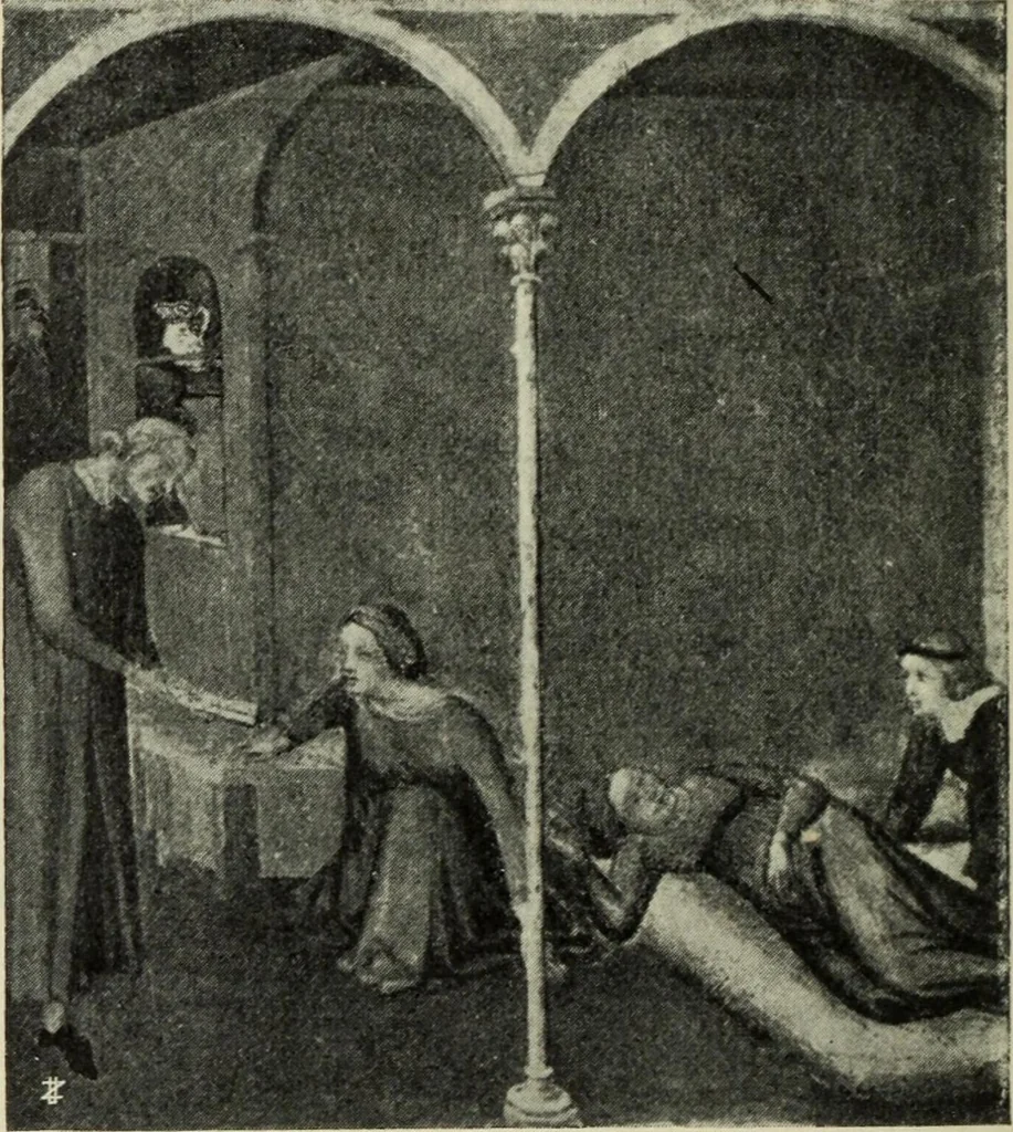 An illustration from La casa fiorentina e i suoi arredi nei secoli XIV e XV, 1908, leaf 265