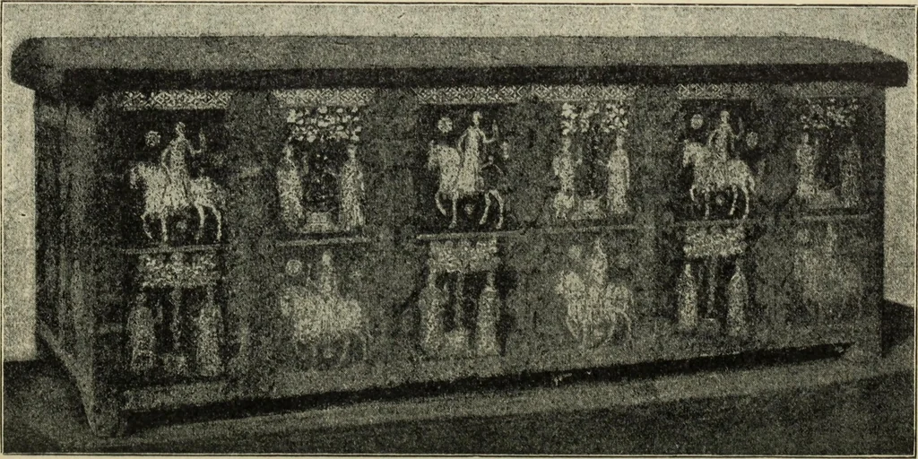 An illustration from La casa fiorentina e i suoi arredi nei secoli XIV e XV, 1908, leaf 291