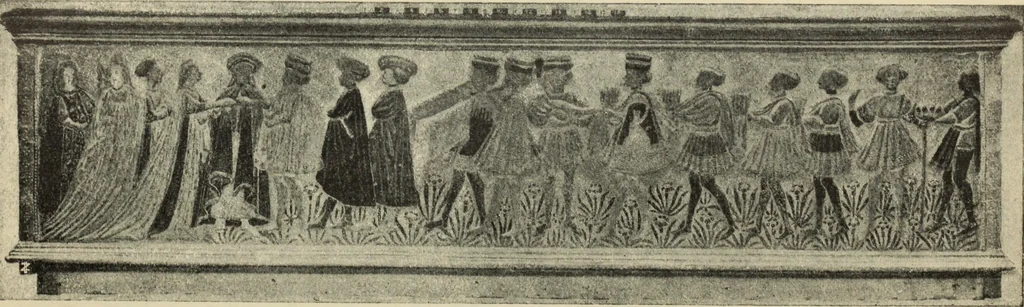 An illustration from La casa fiorentina e i suoi arredi nei secoli XIV e XV, 1908, leaf 299