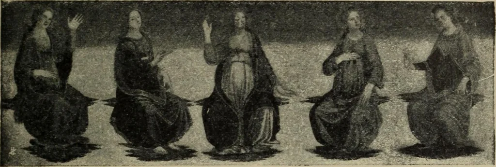 An illustration from La casa fiorentina e i suoi arredi nei secoli XIV e XV, 1908, leaf 304