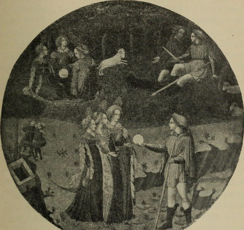 An illustration from La casa fiorentina e i suoi arredi nei secoli XIV e XV, 1908, leaf 310