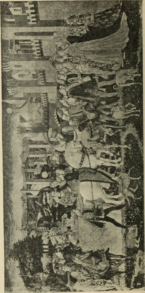 An illustration from La casa fiorentina e i suoi arredi nei secoli XIV e XV, 1908, leaf 313