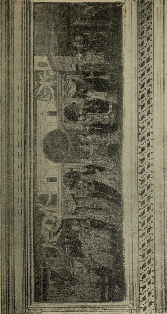 An illustration from La casa fiorentina e i suoi arredi nei secoli XIV e XV, 1908, leaf 316