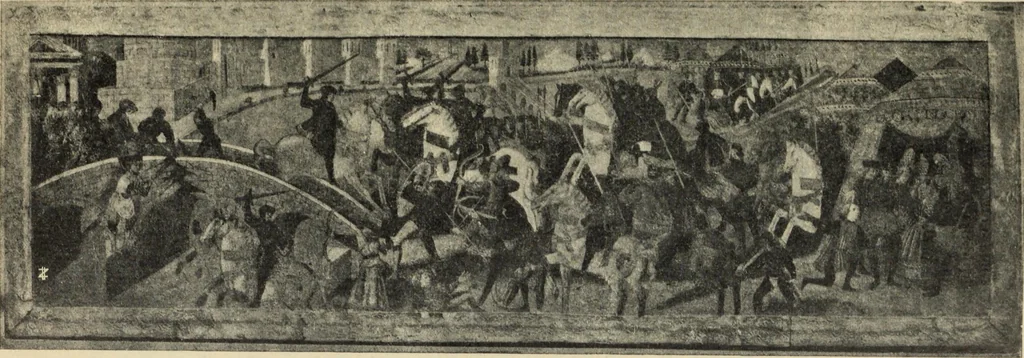 An illustration from La casa fiorentina e i suoi arredi nei secoli XIV e XV, 1908, leaf 325