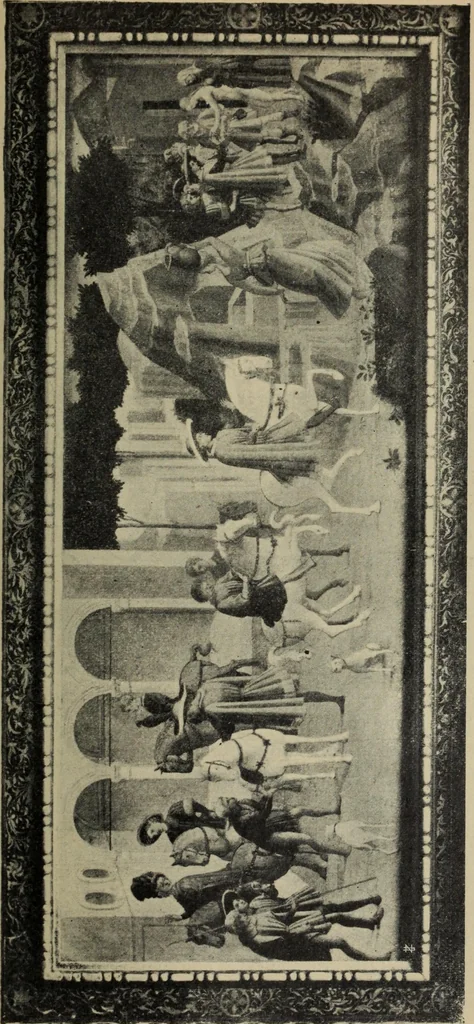 An illustration from La casa fiorentina e i suoi arredi nei secoli XIV e XV, 1908, leaf 328