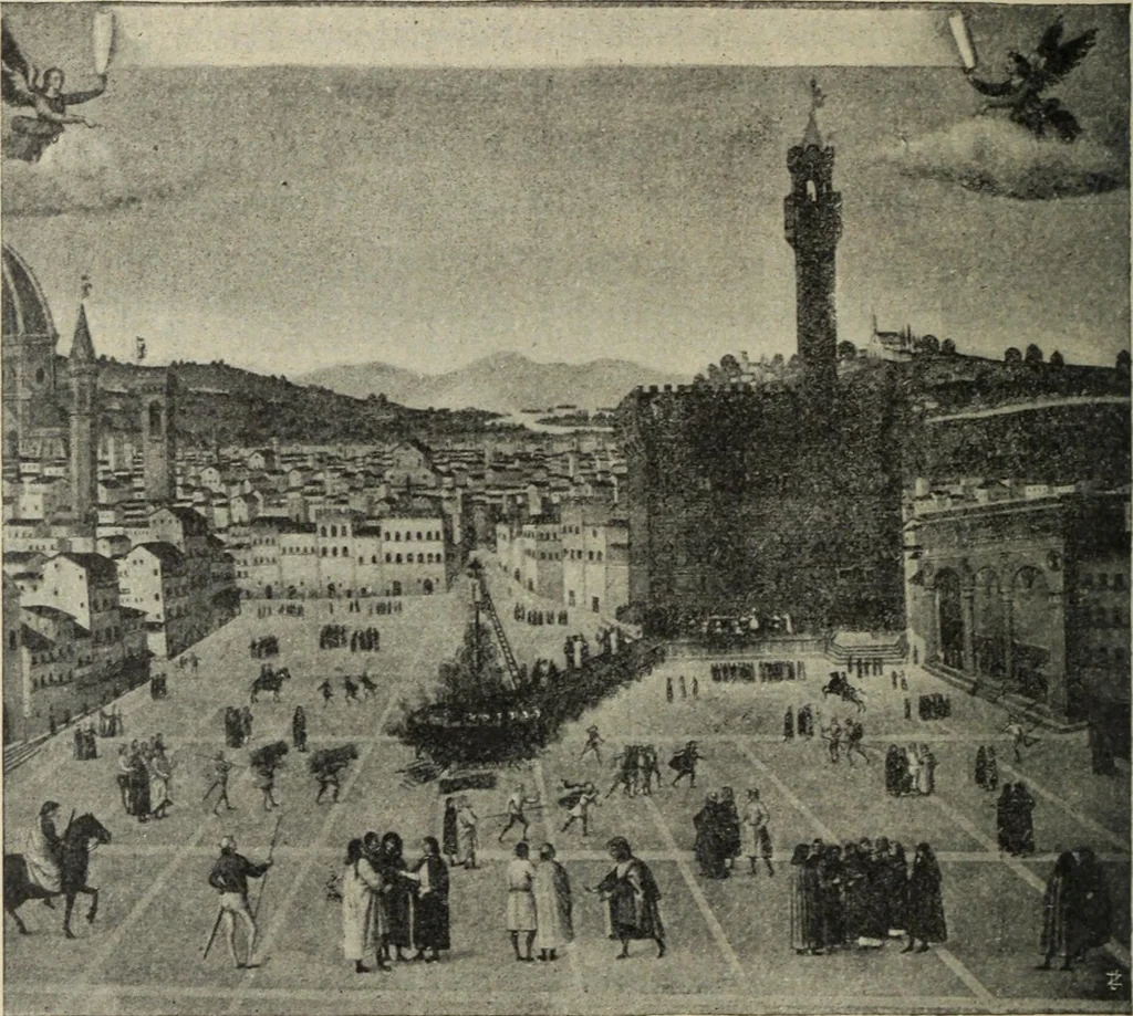 An illustration from La casa fiorentina e i suoi arredi nei secoli XIV e XV, 1908, leaf 41