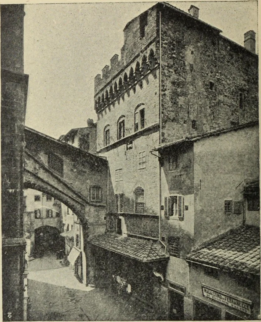 An illustration from La casa fiorentina e i suoi arredi nei secoli XIV e XV, 1908, leaf 49