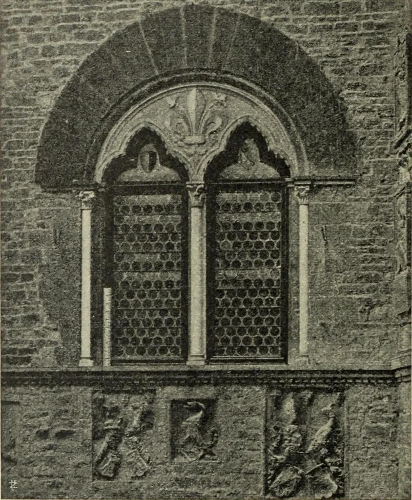 An illustration from La casa fiorentina e i suoi arredi nei secoli XIV e XV, 1908, leaf 67