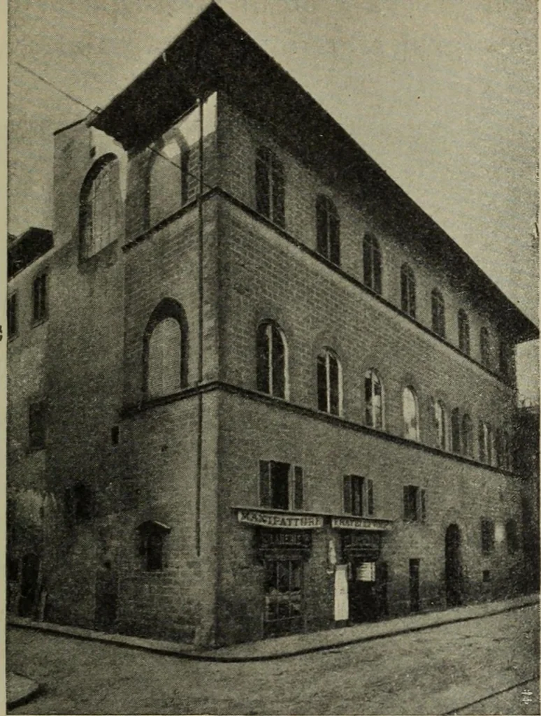 An illustration from La casa fiorentina e i suoi arredi nei secoli XIV e XV, 1908, leaf 70
