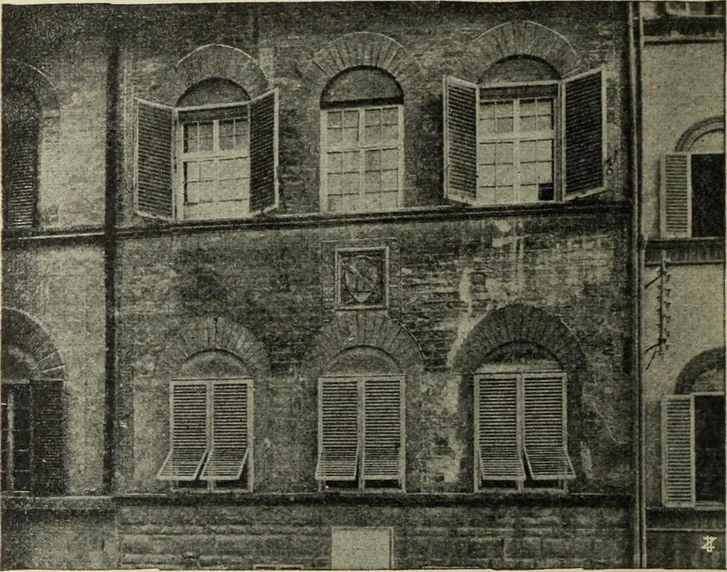 An illustration from La casa fiorentina e i suoi arredi nei secoli XIV e XV, 1908, leaf 71