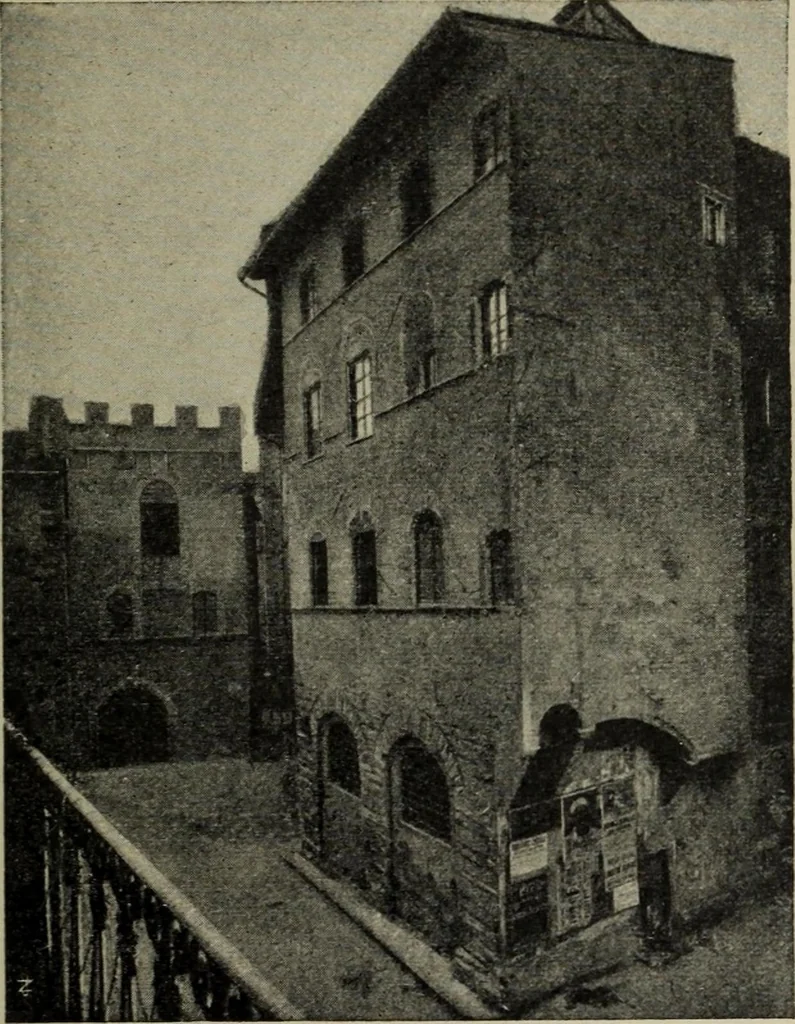 An illustration from La casa fiorentina e i suoi arredi nei secoli XIV e XV, 1908, leaf 72
