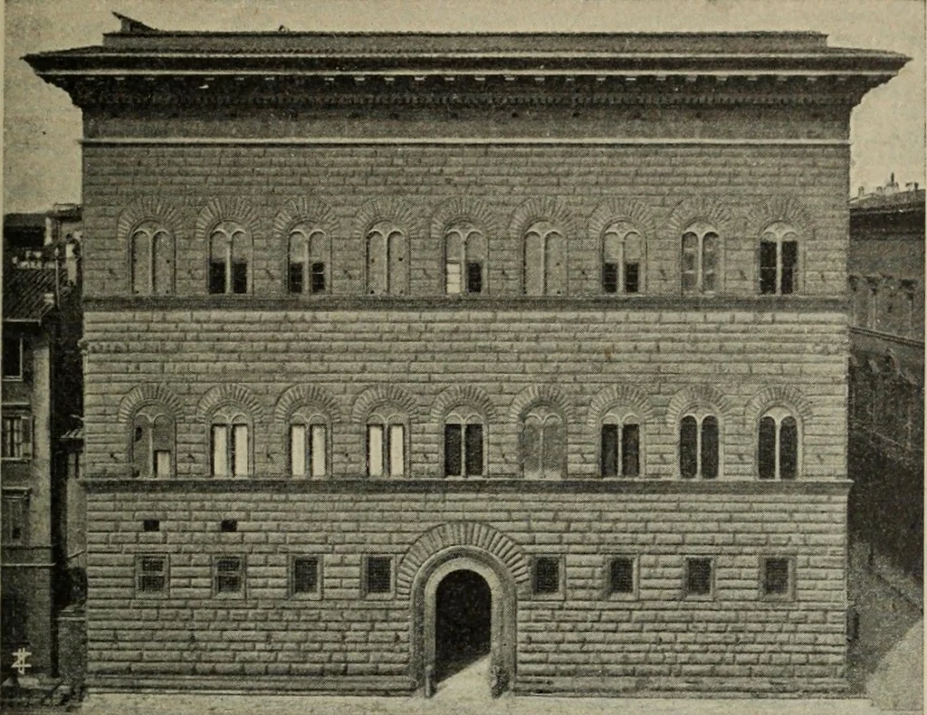 An illustration from La casa fiorentina e i suoi arredi nei secoli XIV e XV, 1908, leaf 78