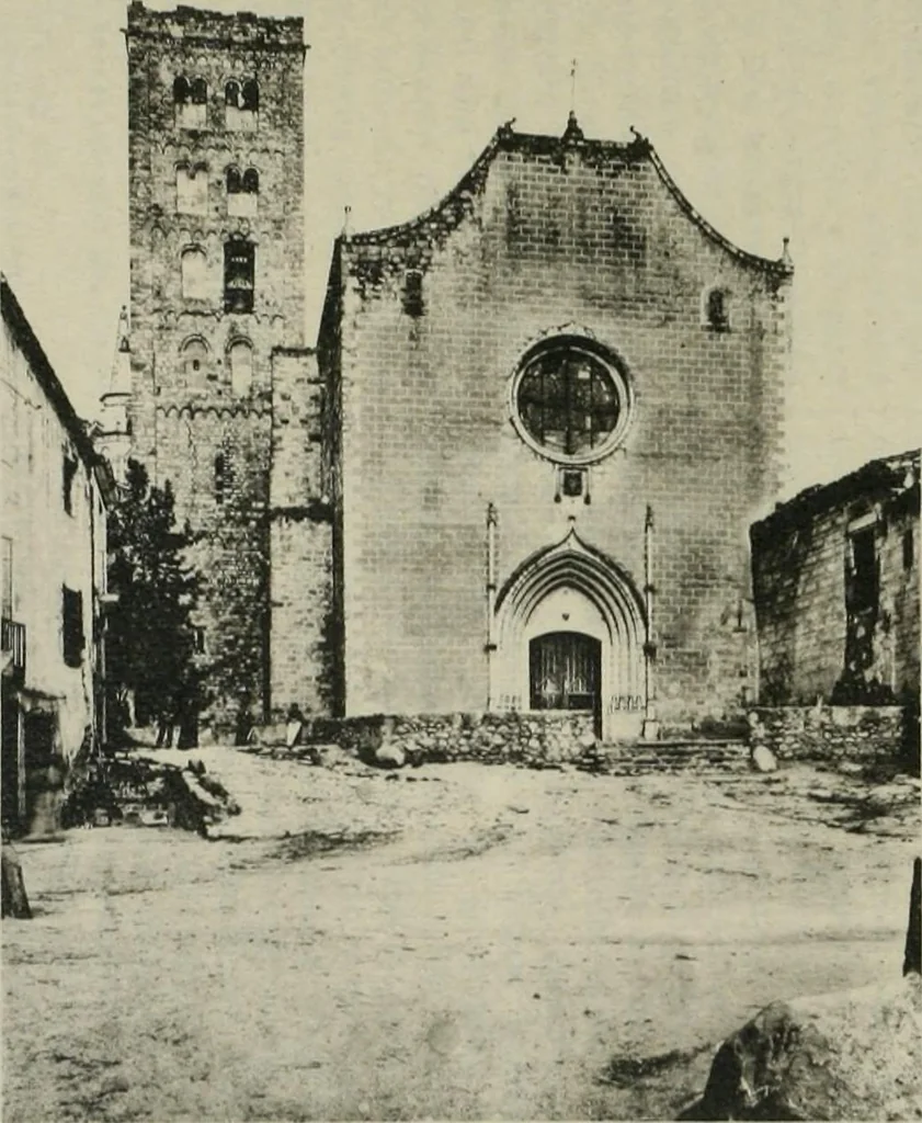 An illustration from La casas de religiosos en Cataluña durante el primer tercio del siglo 19, 1906, leaf 100