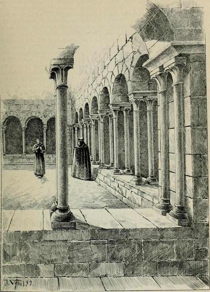An illustration from La casas de religiosos en Cataluña durante el primer tercio del siglo 19, 1906, leaf 108