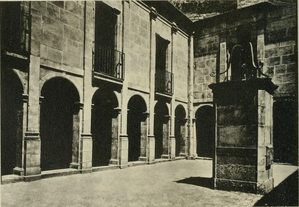 An illustration from La casas de religiosos en Cataluña durante el primer tercio del siglo 19, 1906, leaf 117