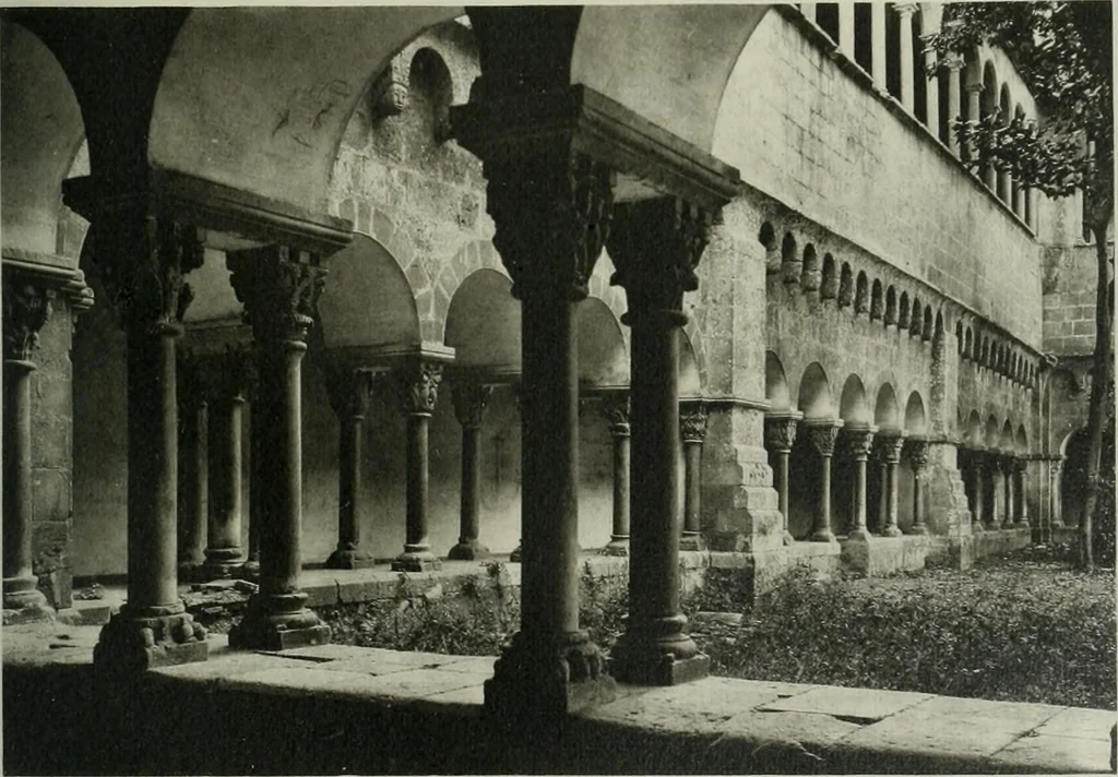 An illustration from La casas de religiosos en Cataluña durante el primer tercio del siglo 19, 1906, leaf 126