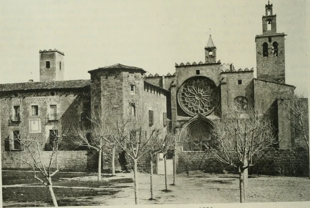 An illustration from La casas de religiosos en Cataluña durante el primer tercio del siglo 19, 1906, leaf 141