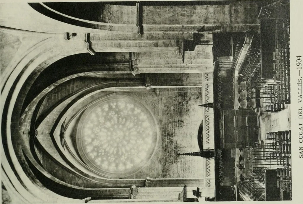 An illustration from La casas de religiosos en Cataluña durante el primer tercio del siglo 19, 1906, leaf 144