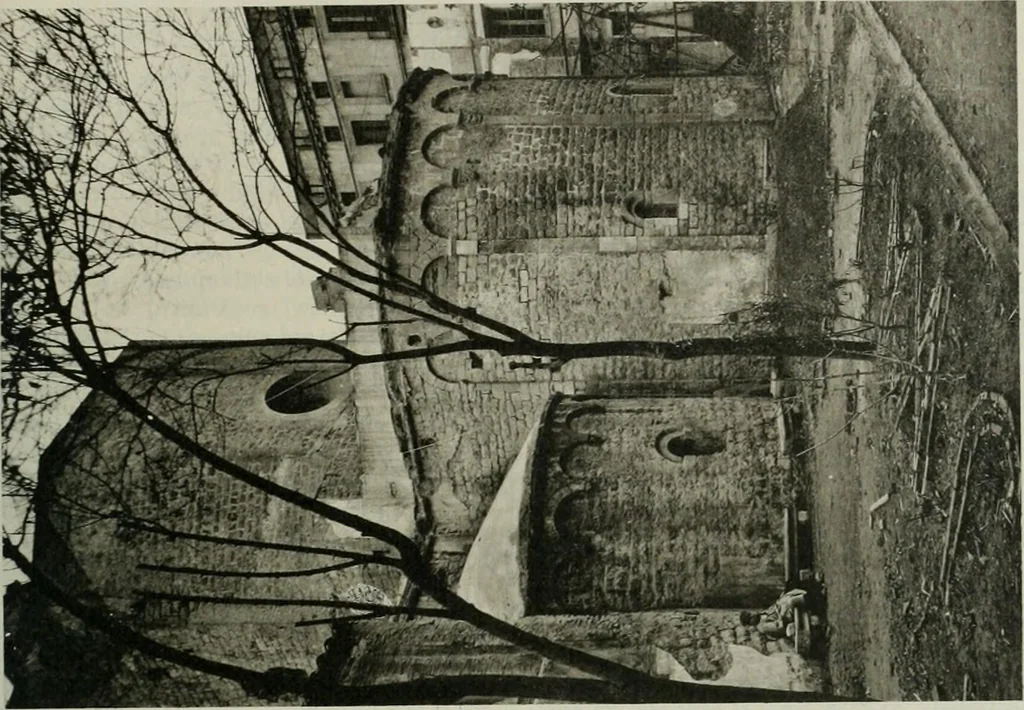 An illustration from La casas de religiosos en Cataluña durante el primer tercio del siglo 19, 1906, leaf 182