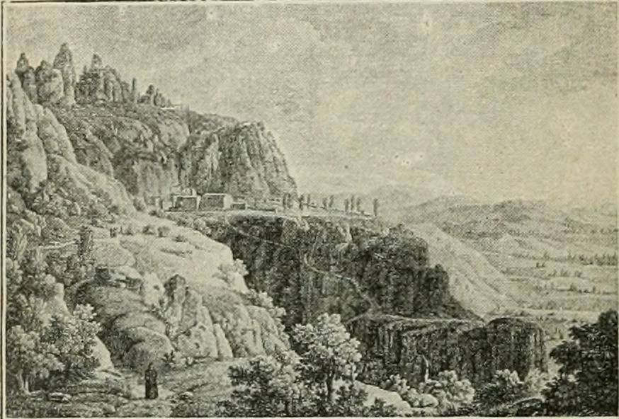 An illustration from La casas de religiosos en Cataluña durante el primer tercio del siglo 19, 1906, leaf 197
