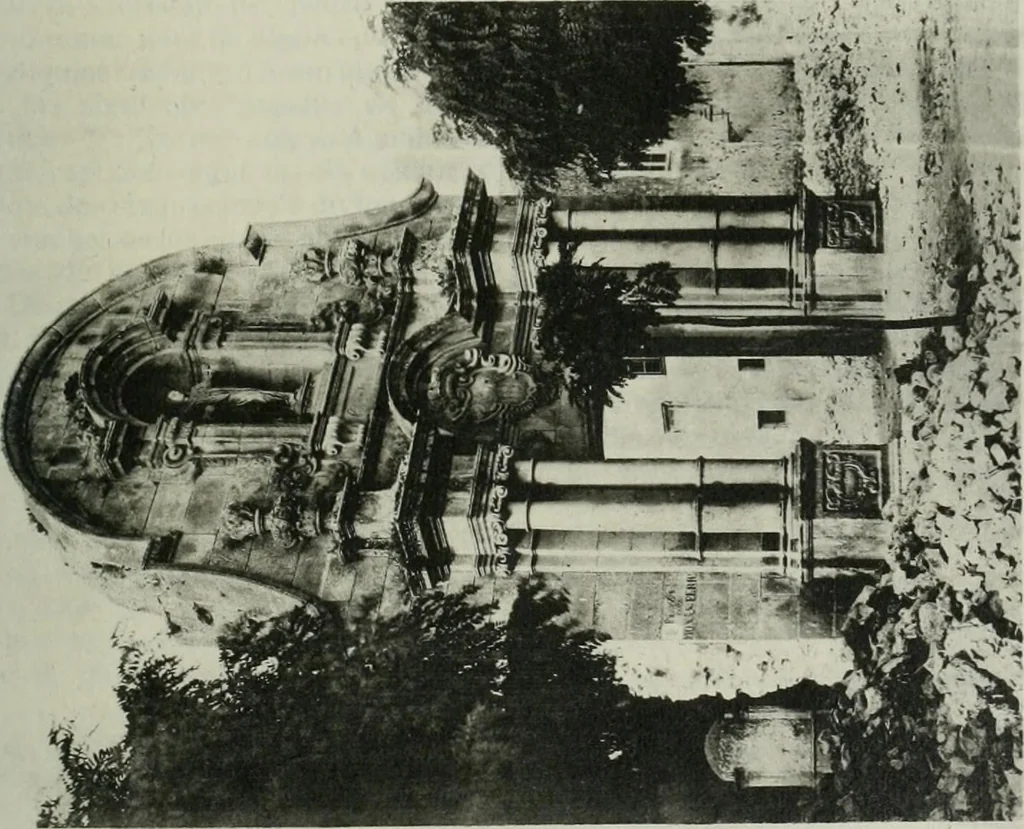 An illustration from La casas de religiosos en Cataluña durante el primer tercio del siglo 19, 1906, leaf 204
