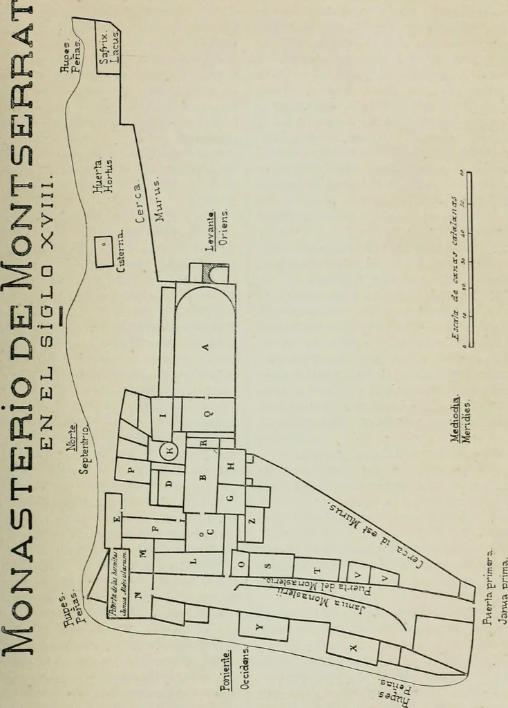 An illustration from La casas de religiosos en Cataluña durante el primer tercio del siglo 19, 1906, leaf 208