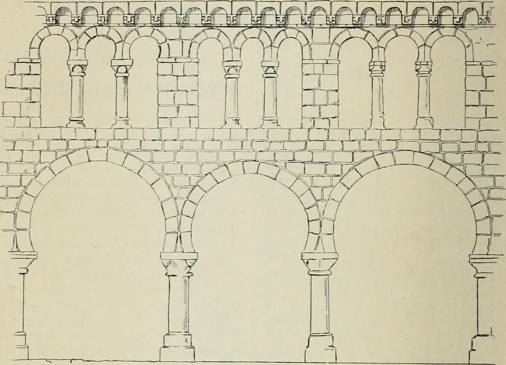 An illustration from La casas de religiosos en Cataluña durante el primer tercio del siglo 19, 1906, leaf 233