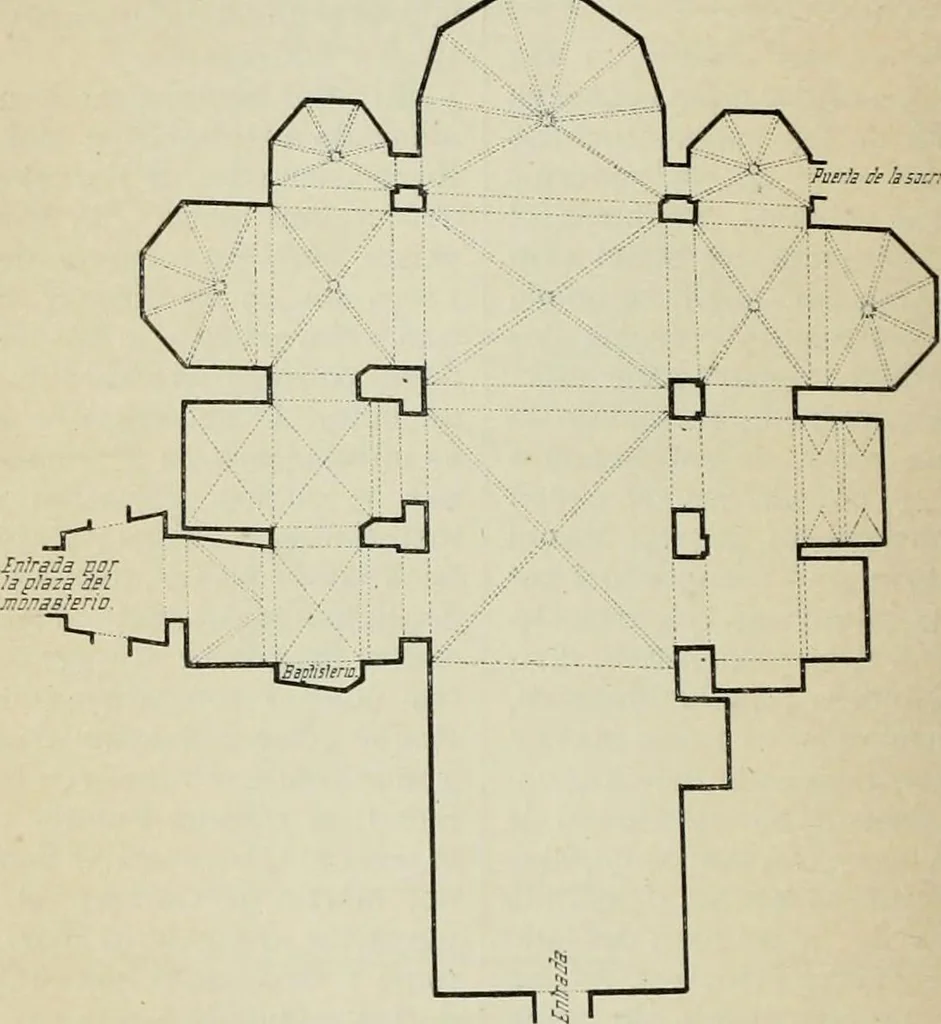 An illustration from La casas de religiosos en Cataluña durante el primer tercio del siglo 19, 1906, leaf 235