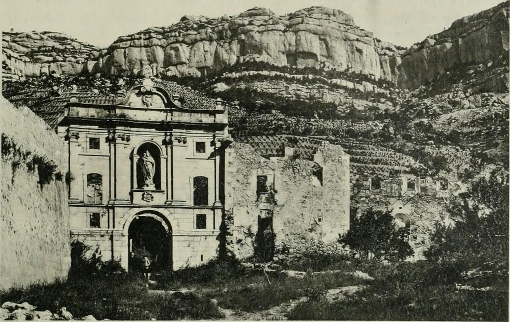 An illustration from La casas de religiosos en Cataluña durante el primer tercio del siglo 19, 1906, leaf 270