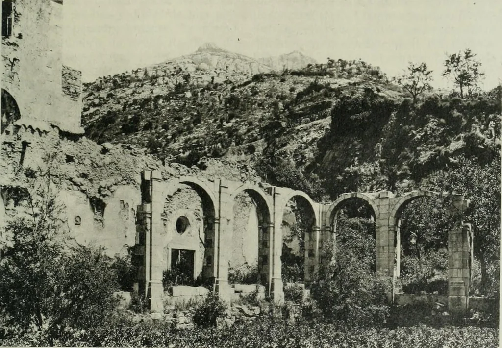 An illustration from La casas de religiosos en Cataluña durante el primer tercio del siglo 19, 1906, leaf 270