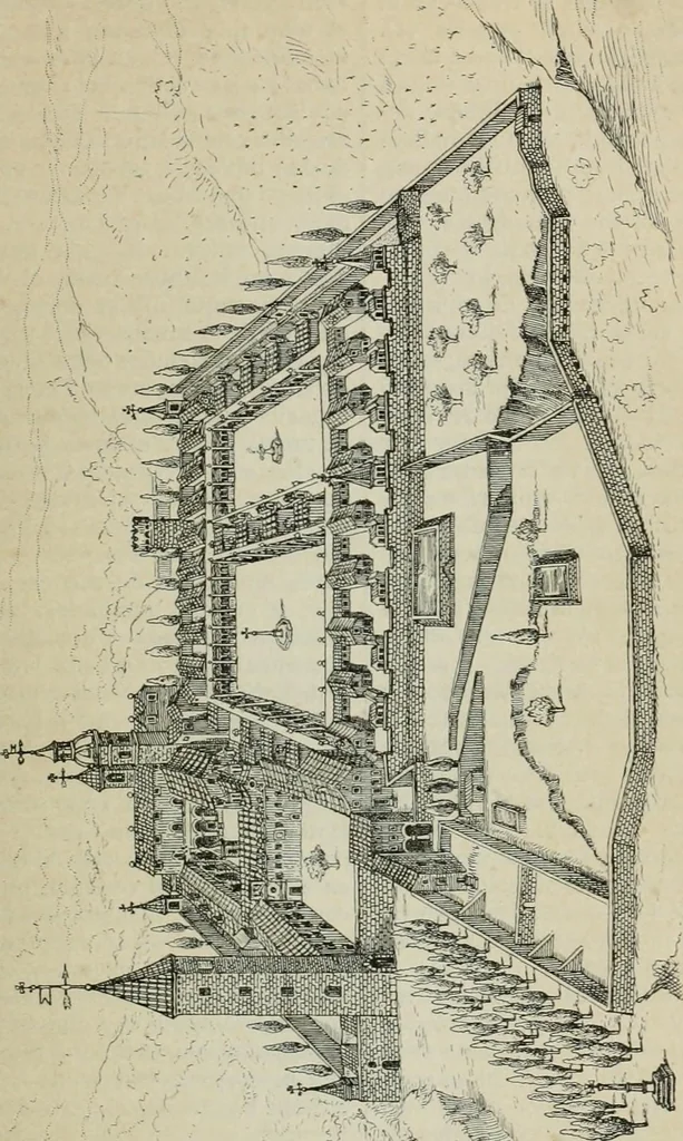 An illustration from La casas de religiosos en Cataluña durante el primer tercio del siglo 19, 1906, leaf 278