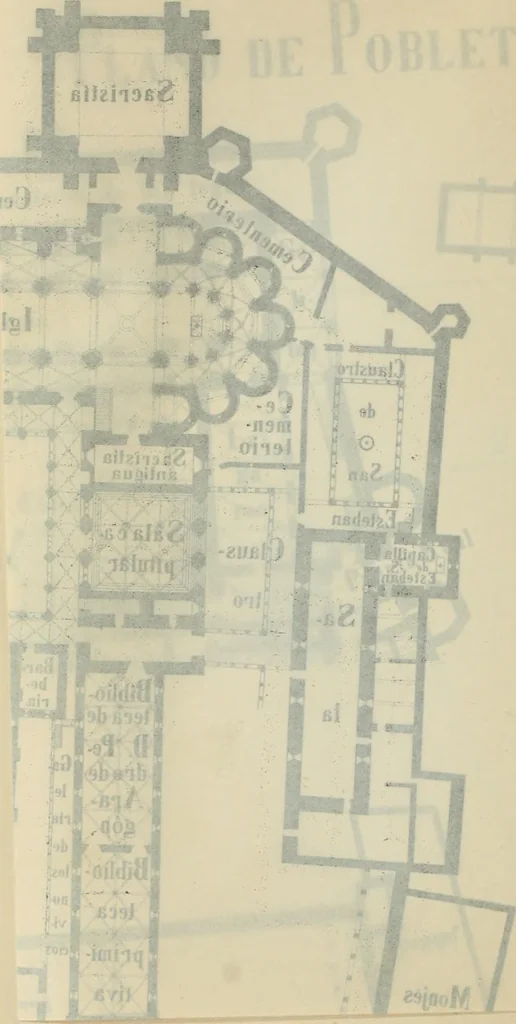 An illustration from La casas de religiosos en Cataluña durante el primer tercio del siglo 19, 1906, leaf 335