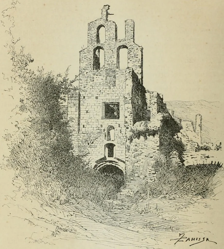 An illustration from La casas de religiosos en Cataluña durante el primer tercio del siglo 19, 1906, leaf 387