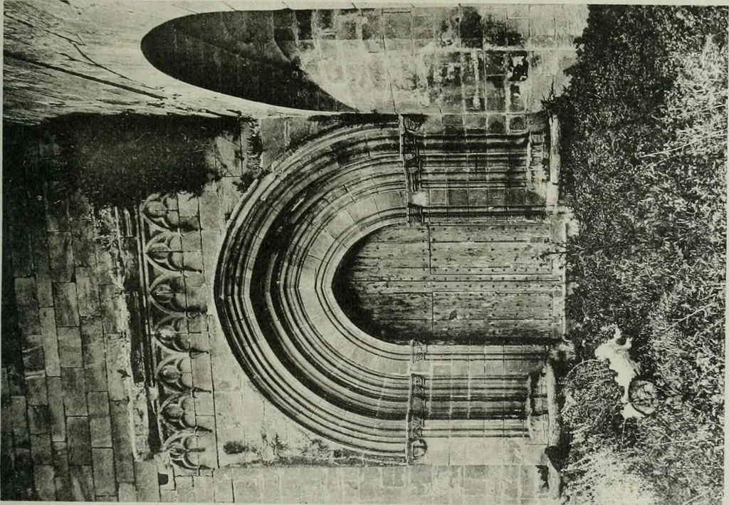 An illustration from La casas de religiosos en Cataluña durante el primer tercio del siglo 19, 1906, leaf 406
