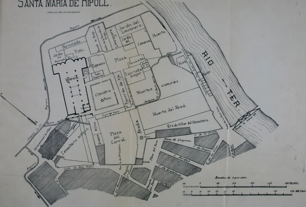An illustration from La casas de religiosos en Cataluña durante el primer tercio del siglo 19, 1906, leaf 42