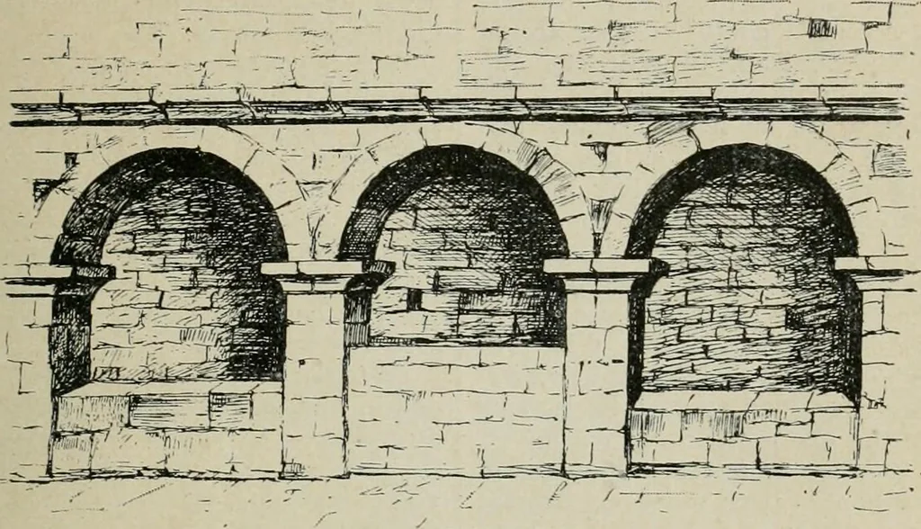 An illustration from La casas de religiosos en Cataluña durante el primer tercio del siglo 19, 1906, leaf 44